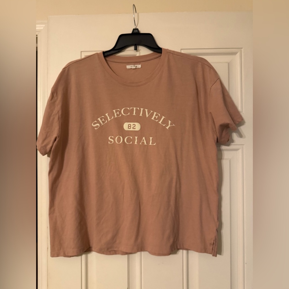 Maurices Tan Graphic Tee